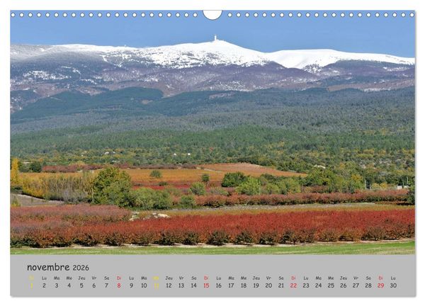Produktbild: Le Mont Ventoux Le g&eacute;ant de Provence (Calendrier mural 2026 DIN A3 vertical), CALVENDO calendrier mensuel