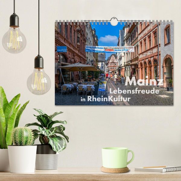 Produktbild: Mainz - Lebensfreude in RheinKultur (Wandkalender 2026 DIN A4 quer), CALVENDO Monatskalender