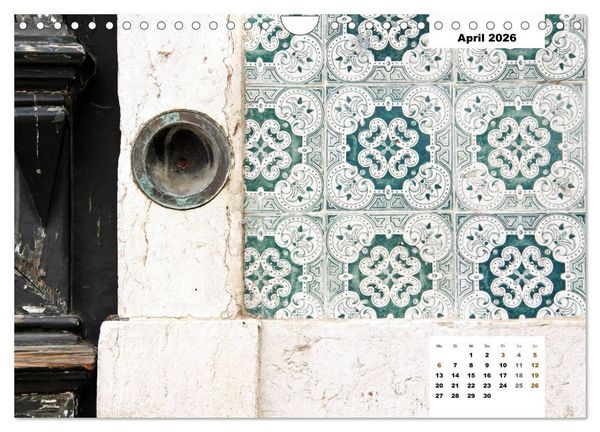 Produktbild: Lissabons Azulejos (Wandkalender 2026 DIN A4 quer), CALVENDO Monatskalender