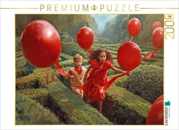 CALVENDO Puzzle Gartenlabyrinthe | 2000 Teile Lege-Größe 90x67cm Foto-Puzzle für glückliche Stunden