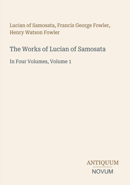 Produktbild: The Works of Lucian of Samosata