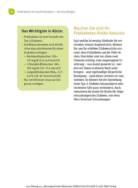 Produktbild: Warnsignal hoher Blutzucker