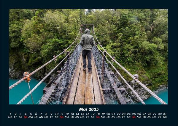 Produktbild: Wanderlust 2025 Fotokalender DIN A4