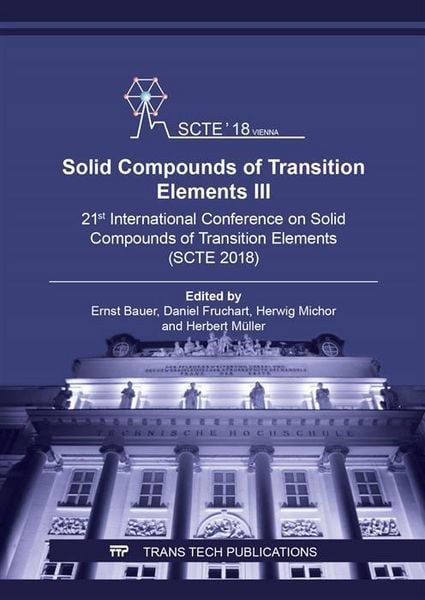 Produktbild: Solid Compounds of Transition Elements III