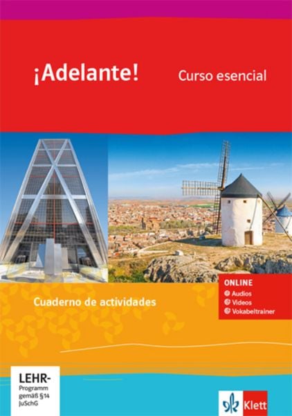 ¡Adelante! Curso esencial. Videos und Vokabeltrainer 1. Lernjahr