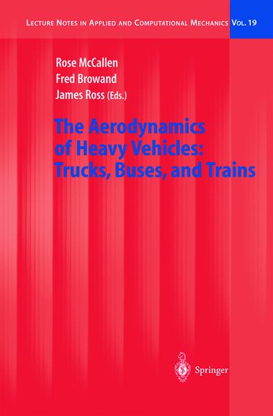 Produktbild: The Aerodynamics of Heavy Vehicles: Trucks, Buses, and Trains