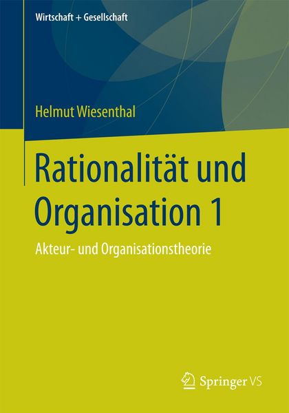 Produktbild: Rationalit&auml;t und Organisation 1