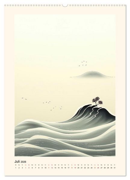 Produktbild: Japan - Kunst und Tradition (Wandkalender 2026 DIN A2 hoch), CALVENDO Monatskalender