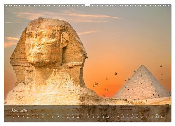 Produktbild: Faszination &Auml;gypten: Kairo - Luxor - Abu Simbel (Wandkalender 2026 DIN A2 quer), CALVENDO Monatskalender