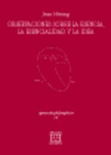 Produktbild: Observaciones sobre la esencia, la esencialidad y la idea