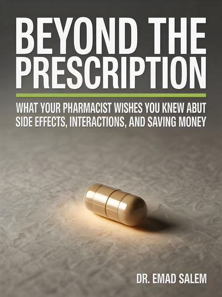 Produktbild: Beyond The Prescription: What Your Pharmacist Wishes You Knew About Side Effects, Interactions, and Saving Money
