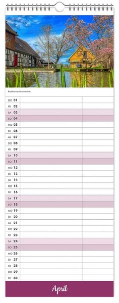 Produktbild: K&uuml;chenkalender Spreewald 2027 NEU! inkl. Rezepte