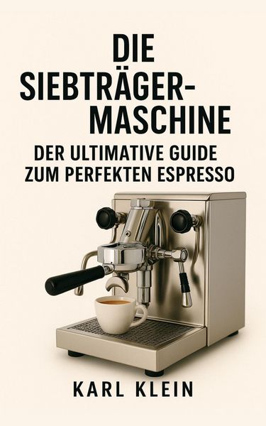 Produktbild: Die Siebtr&auml;germaschine: Der ultimative Guide zum perfekten Espresso