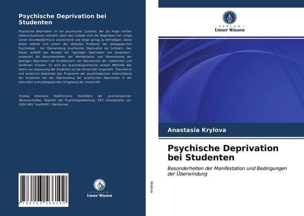 Produktbild: Psychische Deprivation bei Studenten