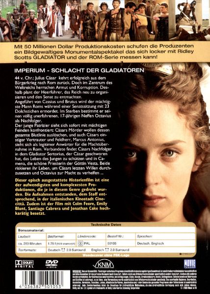 Produktbild: Imperium - Schlacht der Gladiatoren - Box Vol. 1-3 [3 DVDs]