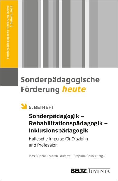 Produktbild: Sonderp&auml;dagogik - Rehabilitationsp&auml;dagogik - Inklusionsp&auml;dagogik
