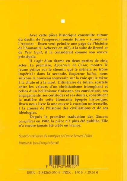 Produktbild: Empereur et galil&eacute;en