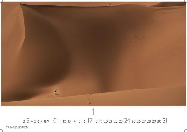 Produktbild: Sahara Kalender 2027 &ndash; Wandkalender | Fotokalender Afrika 24x35 cm - . mit 12 brillanten Fotos der W&uuml;ste