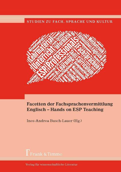 Produktbild: Facetten der Fachsprachenvermittlung Englisch - Hands on ESP Teaching