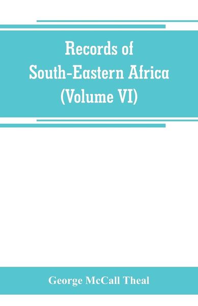 Produktbild: Records of South-Eastern Africa