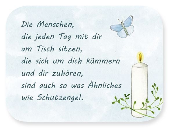 Produktbild: Mein Schutzengel. Sei beh&uuml;tet und besch&uuml;tzt - 25 K&auml;rtchen zur Erstkommunion
