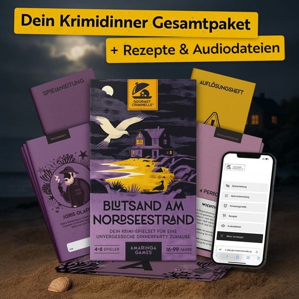 Produktbild: Gourmet Criminelle - Blutsand am Nordseestrand