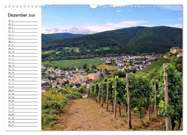 Produktbild: Die sch&ouml;nsten Orte der Eifel - Ahrweiler (Wandkalender 2026 DIN A3 quer), CALVENDO Monatskalender