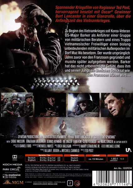 Produktbild: Die letzte Schlacht (Go Tell The Spartans) (1977)