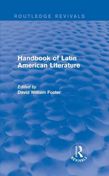 Produktbild: Handbook of Latin American Literature (Routledge Revivals)