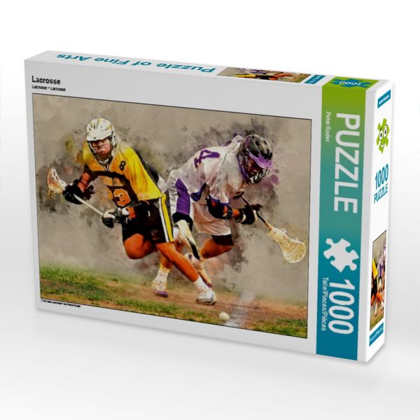 Produktbild: CALVENDO Puzzle Lacrosse | 1000 Teile Lege-Gr&ouml;&szlig;e 64 &times; 48 cm Foto-Puzzle f&uuml;r gl&uuml;ckliche Stunden