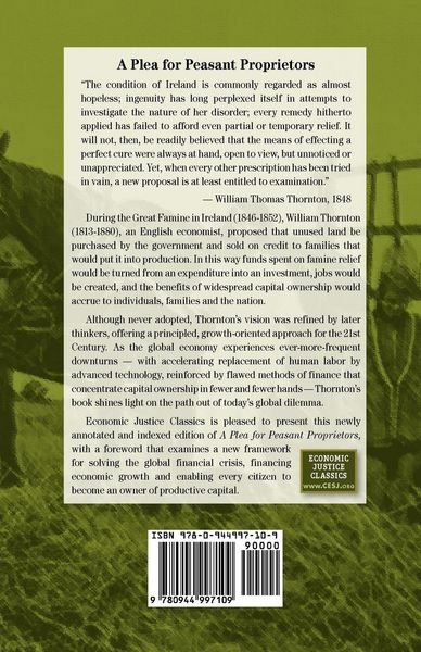 Produktbild: A Plea for Peasant Proprietors
