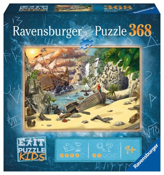 EXIT Puzzle Kids Ravensburger Das Piratenabenteuer 368 Teile