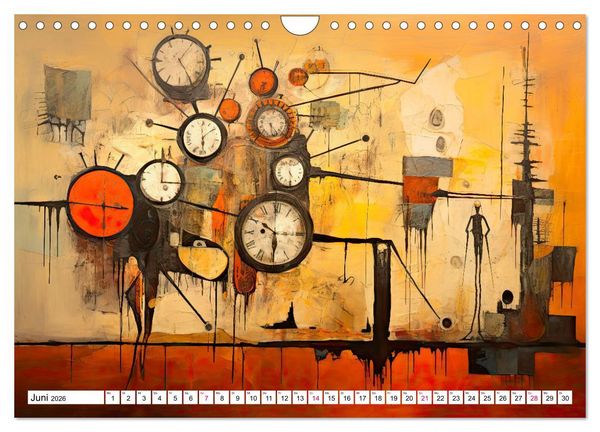Produktbild: Gedankenreise in eine surreale Welt (Wandkalender 2026 DIN A4 quer), CALVENDO Monatskalender