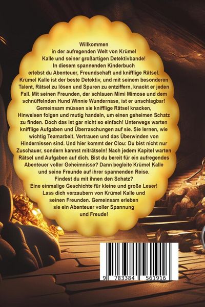 Produktbild: Die geheimnisvolle Schatzsuche - Ein Fall f&uuml;r Kr&uuml;mel Kalle und die Keksbande