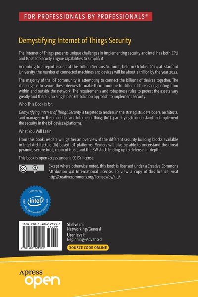 Produktbild: Demystifying Internet of Things Security