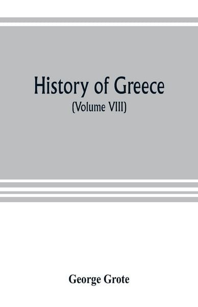 Produktbild: History of Greece (Volume VIII)