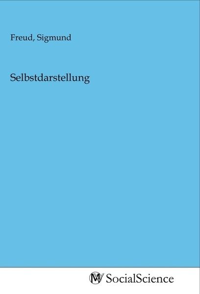 Selbstdarstellung, Taschenbuch von , MV-SocialScience, 9783968822532