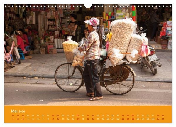 Produktbild: Eindr&uuml;cke von VIETNAM 2026 by Till Br&uuml;hne 2026 (Wandkalender 2026 DIN A3 quer), CALVENDO Monatskalender