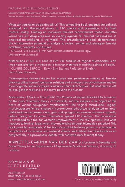 Produktbild: Materialities of Sex in a Time of HIV