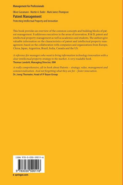 Produktbild: Patent Management