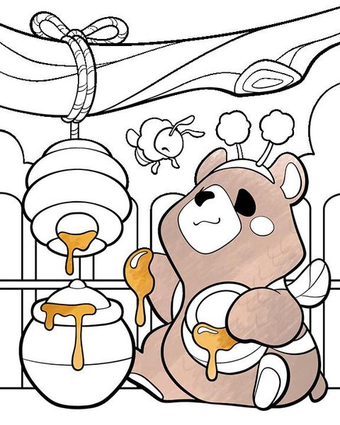 Produktbild: Manga Chibi Ausmalbuch
