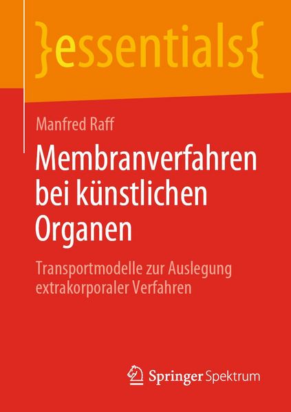 Produktbild: Membranverfahren bei k&uuml;nstlichen Organen