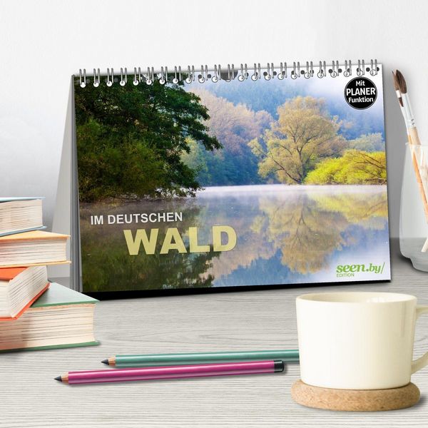 Produktbild: Im Deutschen Wald 2026 - ein Notizkalender (Tischkalender 2026 DIN A5 quer), CALVENDO Monatskalender
