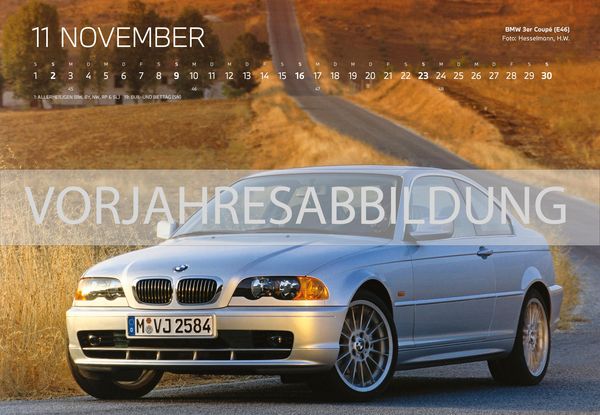 Produktbild: BMW Classic Wandkalender 2026 DE