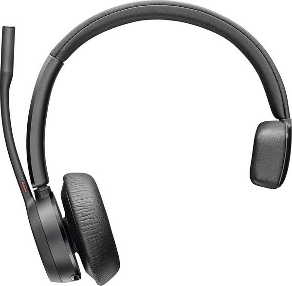Produktbild: HP Poly VOYAGER 4310 UC On Ear Headset Bluetooth&reg; Mono Schwarz Mikrofon-Rauschunterdr&uuml;ckung, Noise Cancelling Mikrofon-Stummschaltung Telefon