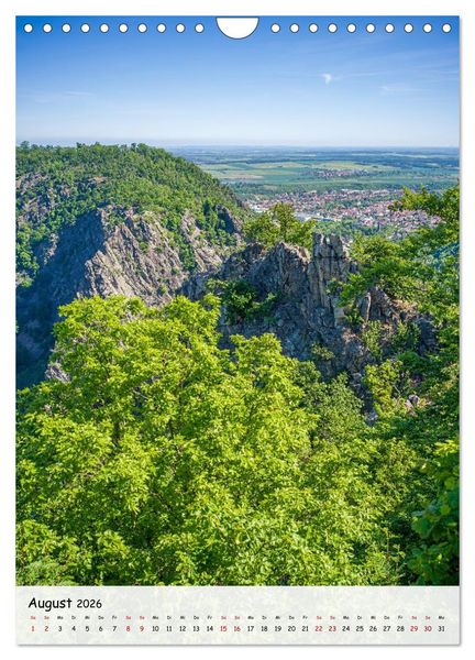 Produktbild: Das Bodetal - Der Grand Canyon des Ostens (Wandkalender 2026 DIN A4 hoch), CALVENDO Monatskalender