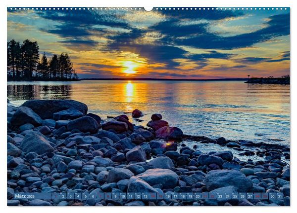Produktbild: SCHWEDEN wild-romantisch (Wandkalender 2026 DIN A2 quer), CALVENDO Monatskalender