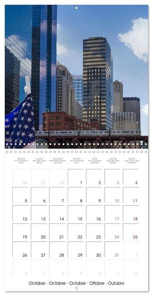 Produktbild: CHICAGO Highlights (Wall Calendar 2026 12 &times; 12 Inch) CALVENDO 12 Month Wall Calendar
