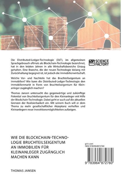 Produktbild: Wie die Blockchain-Technologie Bruchteilseigentum an Immobilien f&uuml;r Kleinanleger zug&auml;nglich machen kann