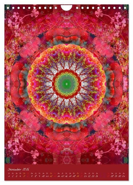 Produktbild: Bl&uuml;hende Mandalas (Wandkalender 2026 DIN A4 hoch), CALVENDO Monatskalender